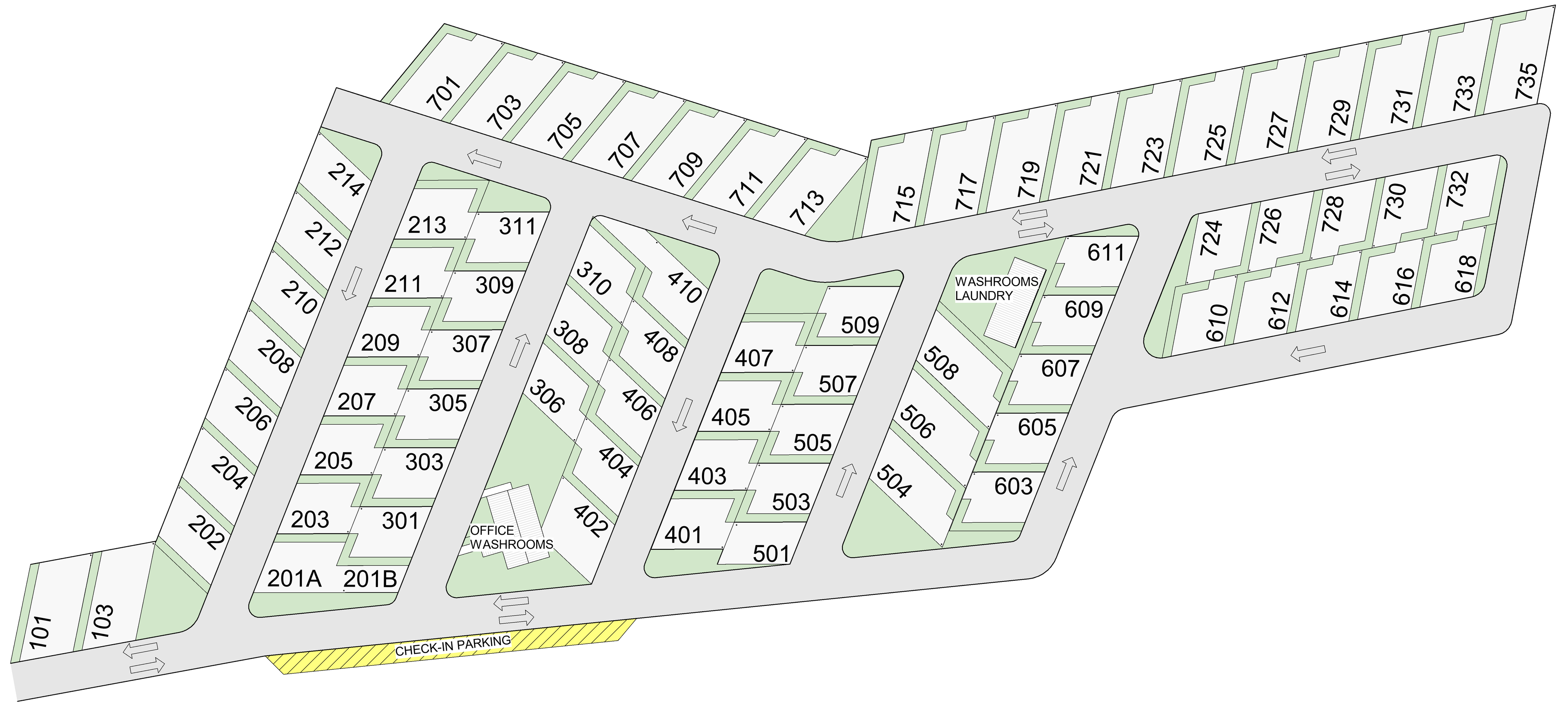 NEW RV PARK MAP